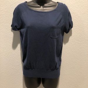 SOLD! Navy Blue Blouse